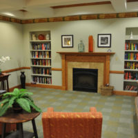Diamond Senior Apartments of Oswego Fireplace