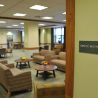 Wrightwood Senior Apartments Dining Lounge