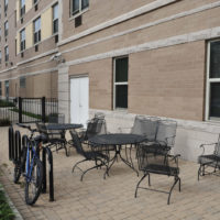 Wrightwood Senior Apartments Patio