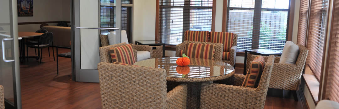 comfortable common areas