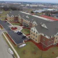 Diamond Senior Apartments at Wingate Drive Aerial View