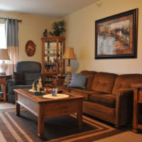 Diamond Senior Apartments at Wingate Drive Living Room